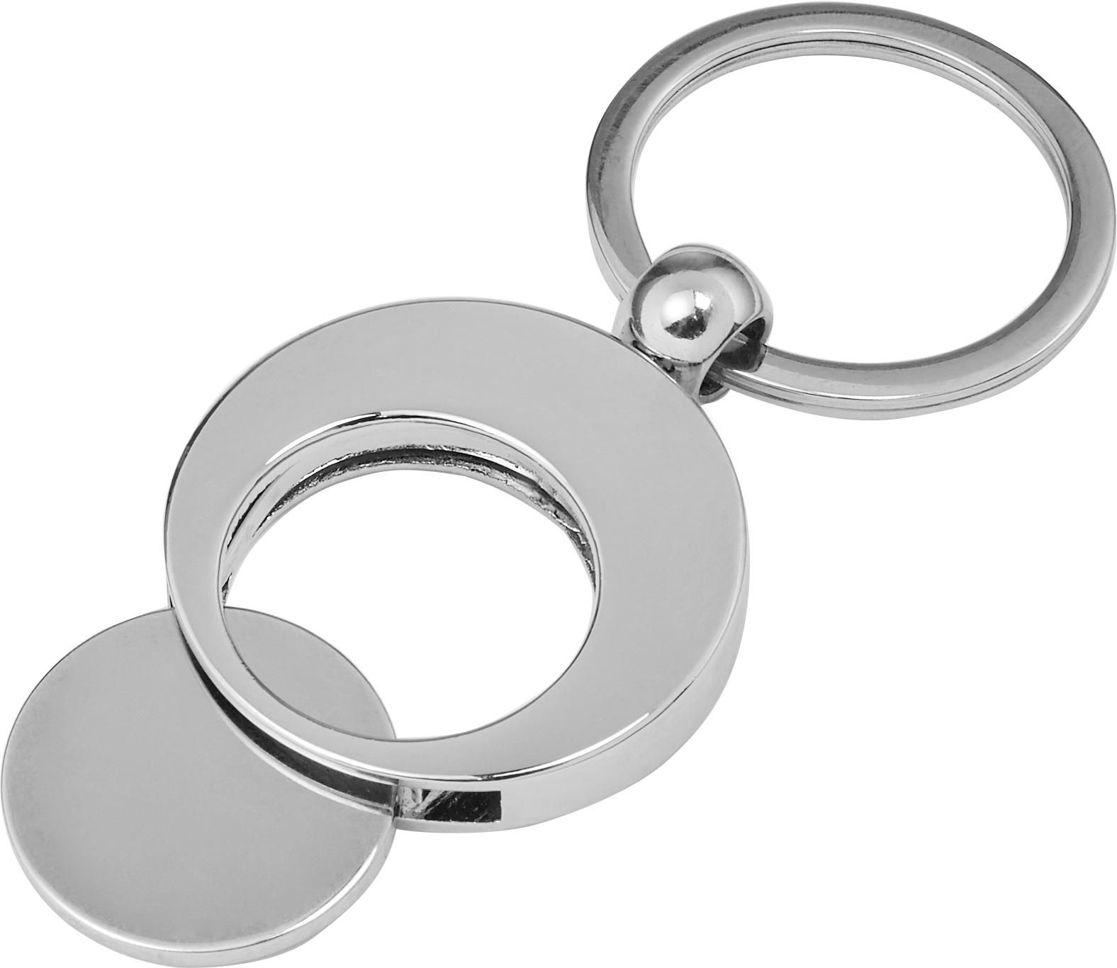 Porte-clés en métal avec jeton Christie