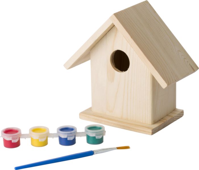 Casetta per uccelli Wesley | Legno | Set di colori