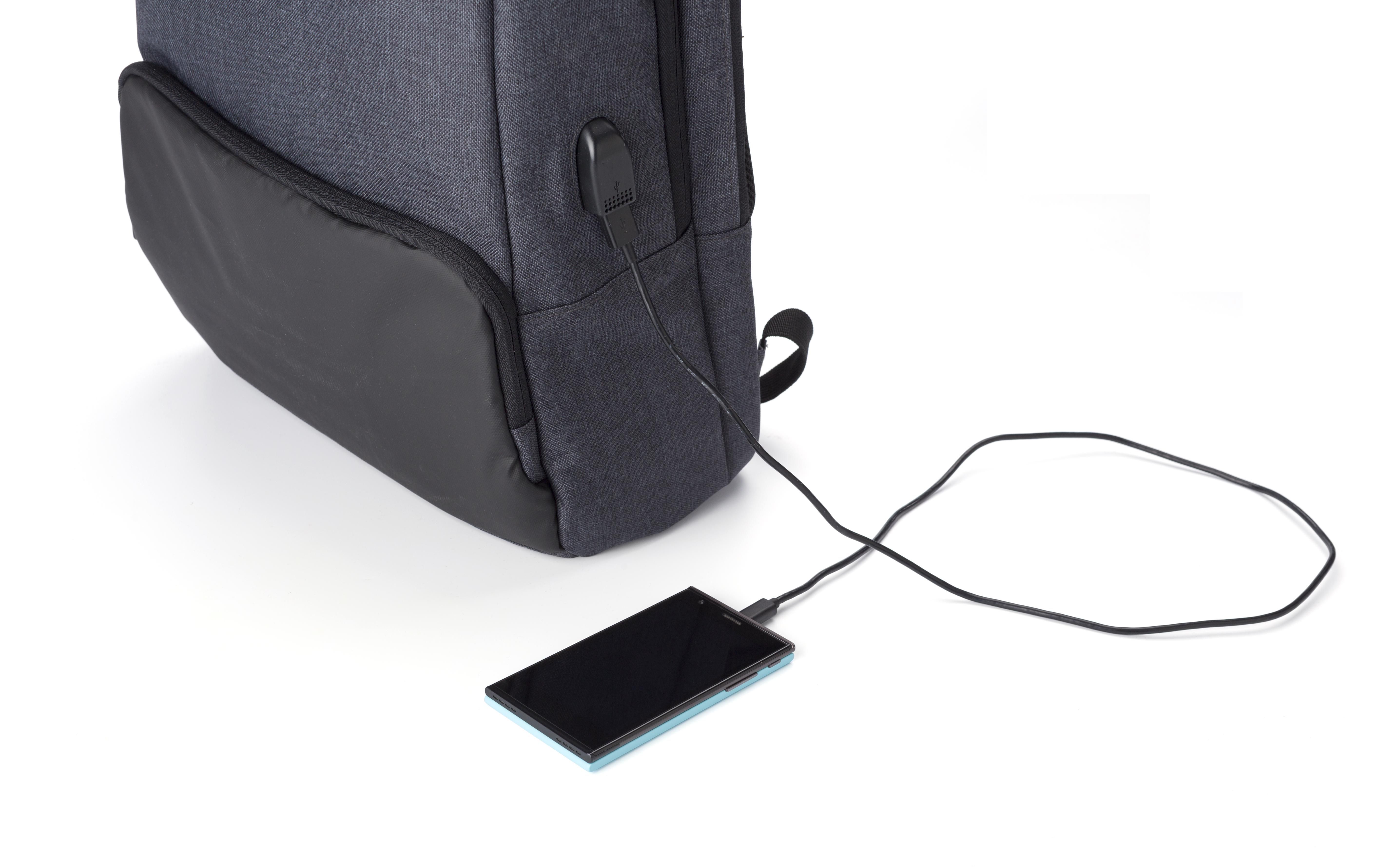 Sac à dos porte-ordinateur en PVC Romy