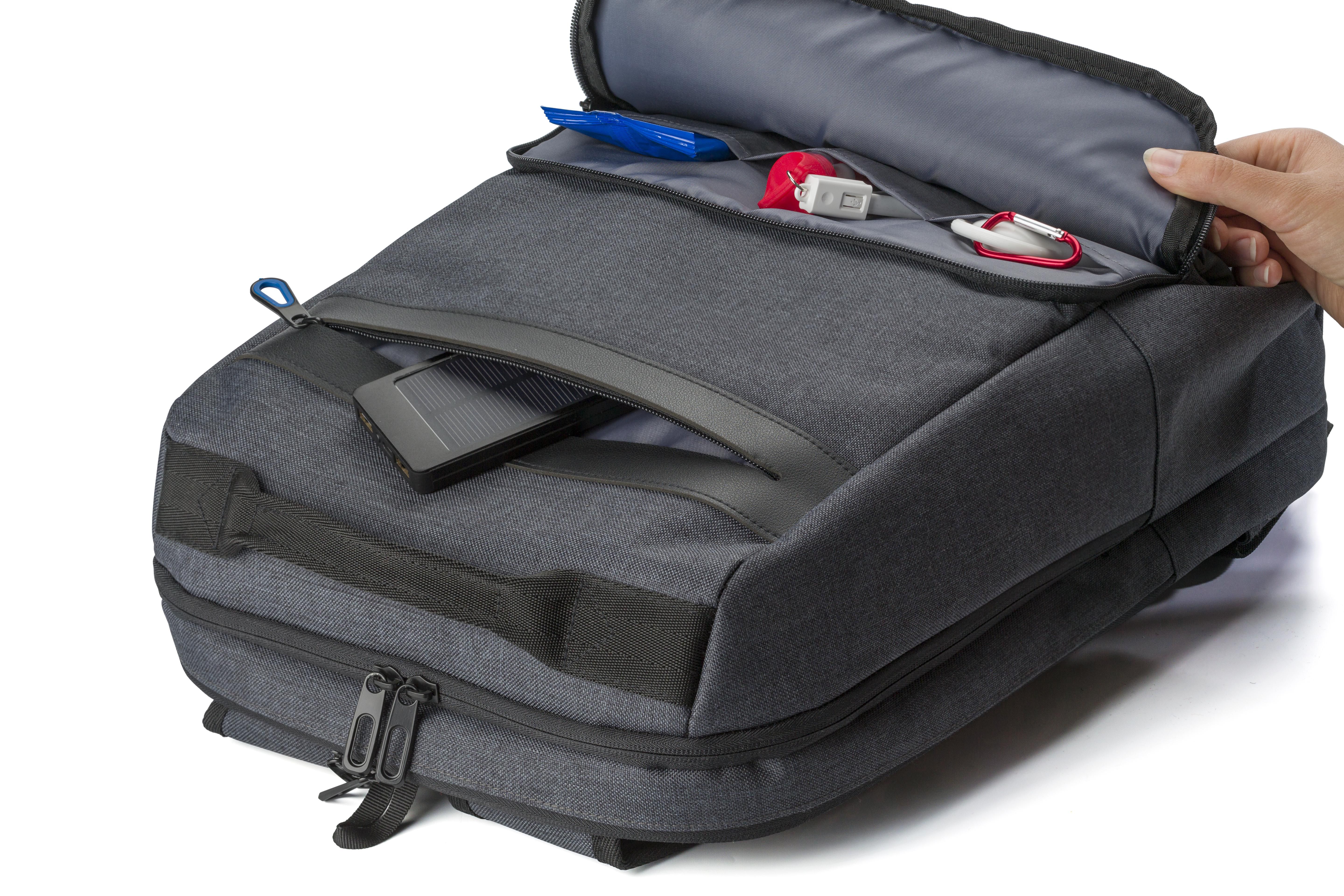 Sac à dos porte-ordinateur en PVC Romy