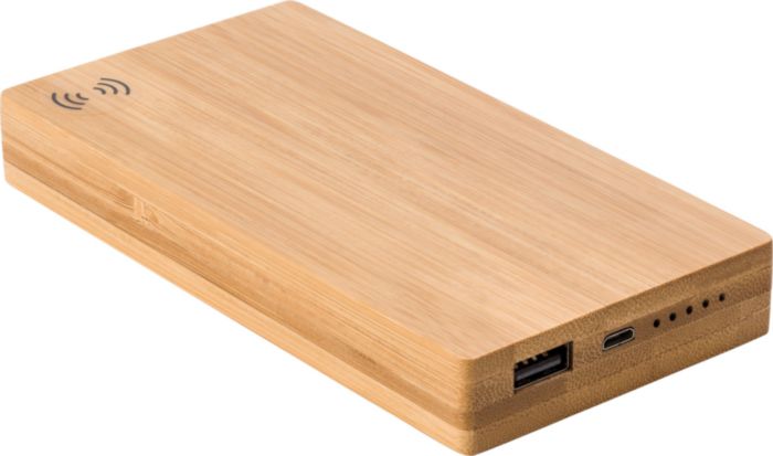 Power bank Walter | Bambù | 6.000 mAh