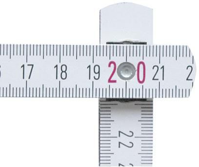 Mètre pliant Stabila en bois de 2 m Jessica 400 Série