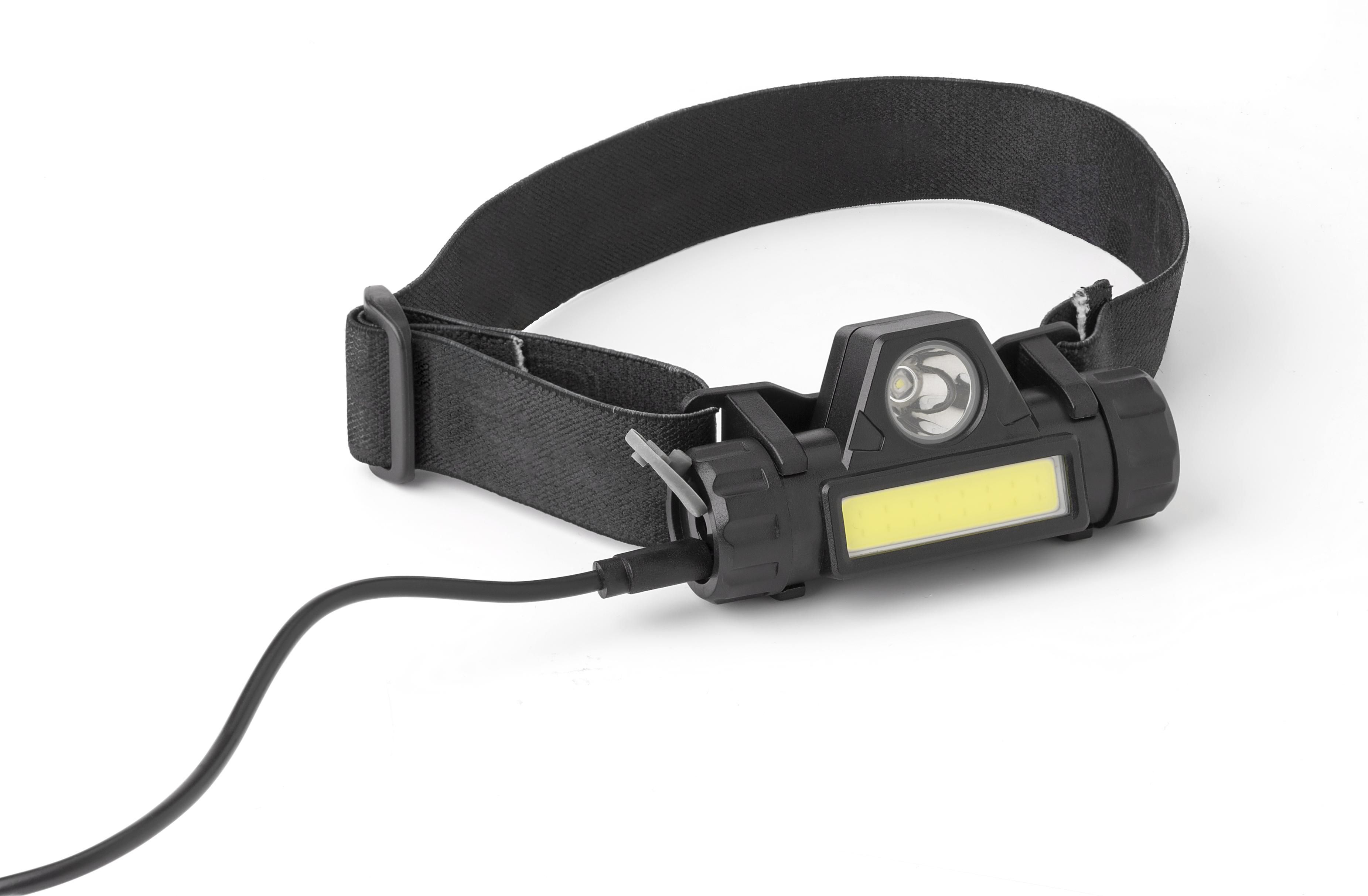 Lampe frontale rechargeable en ABS Mina