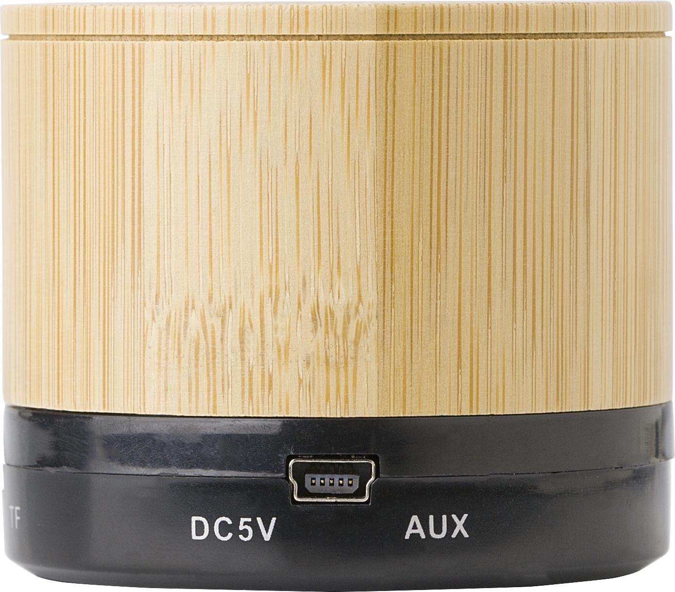 Enceinte sans fil en bambou Rosalinda