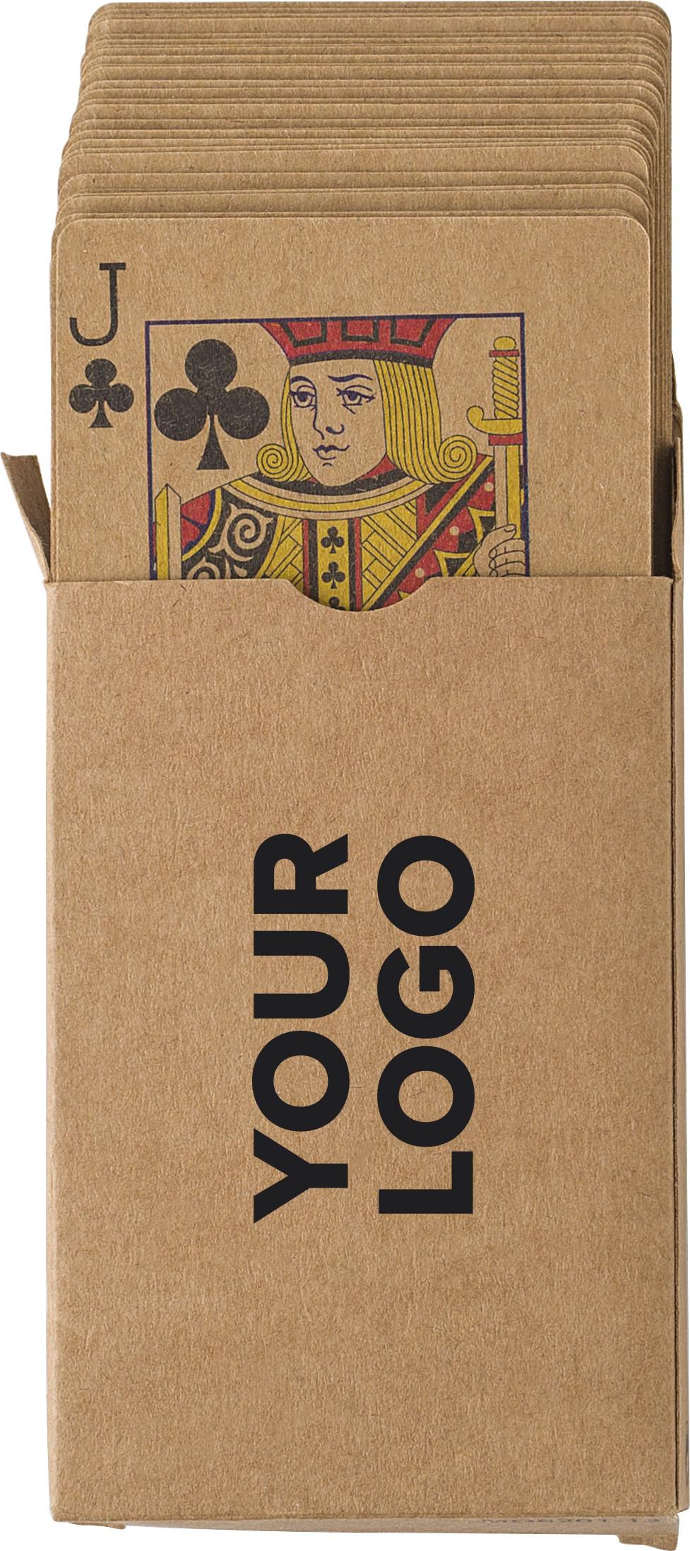 Jeu de cartes de 54 cartes en carton recyclé Andreina