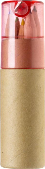 Set di matite colorate Libbie | 6 pz