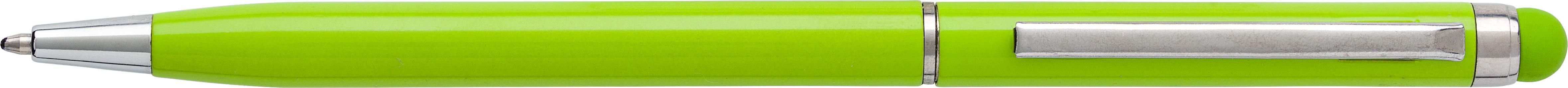 Stylo bille en aluminium avec stylet Irina