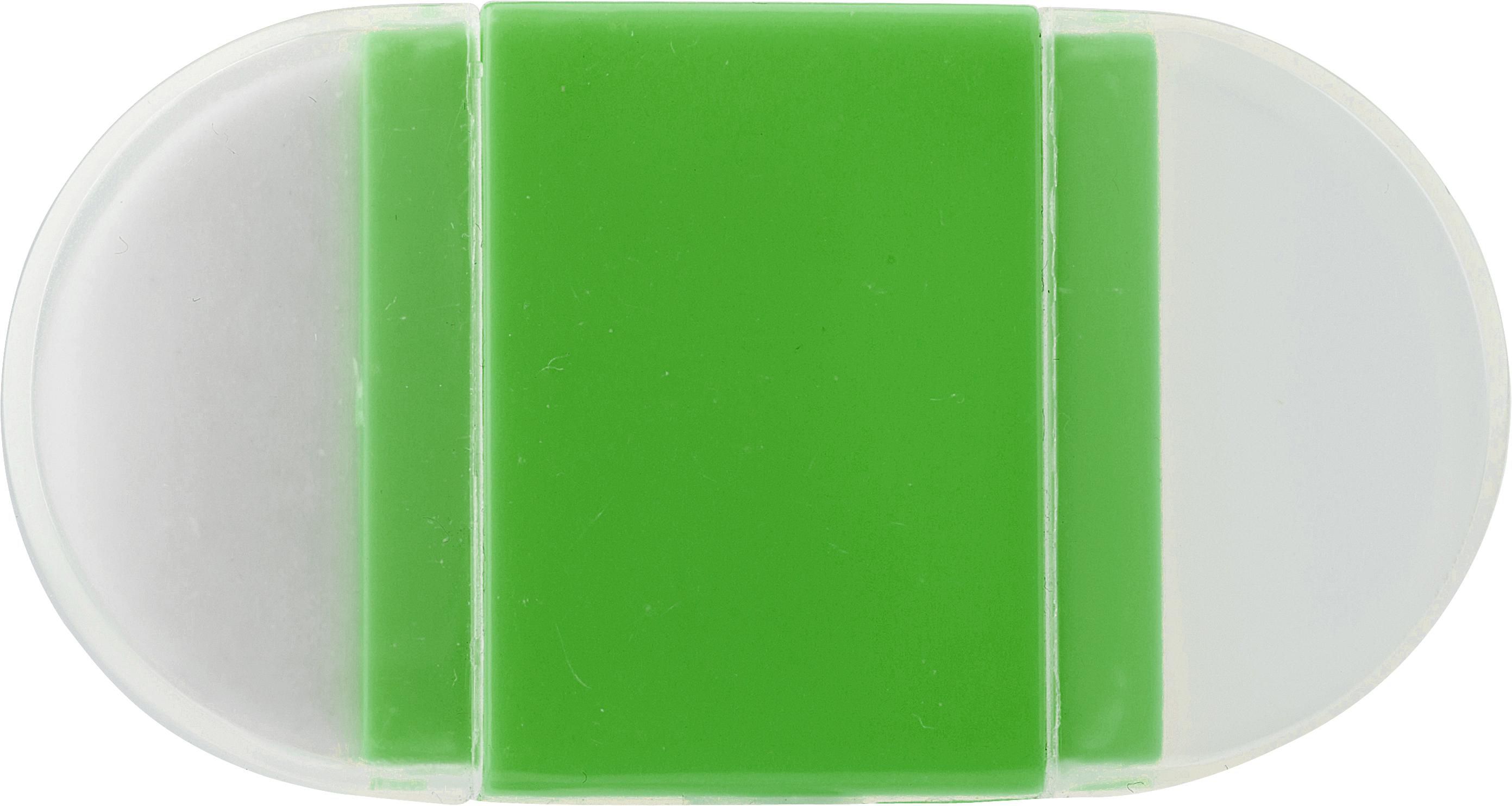 Taille-crayon équipé d'une gomme Pauline