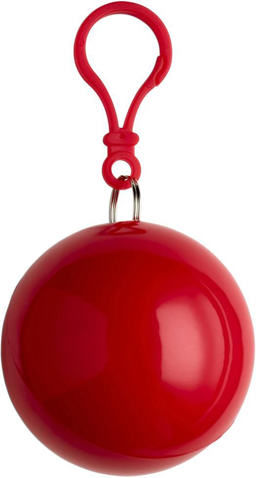 Etui boule contenant un poncho Pippa